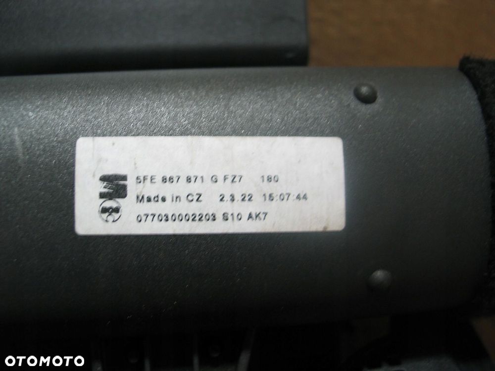 roleta bagaznika seat leon 4 IV 20-24R. 5FE867871G - 8