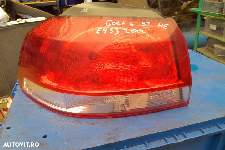 Lampa / Tripla stop stanga pe aripa Volkswagen VW Golf 6 [2008 - 2015 - 1