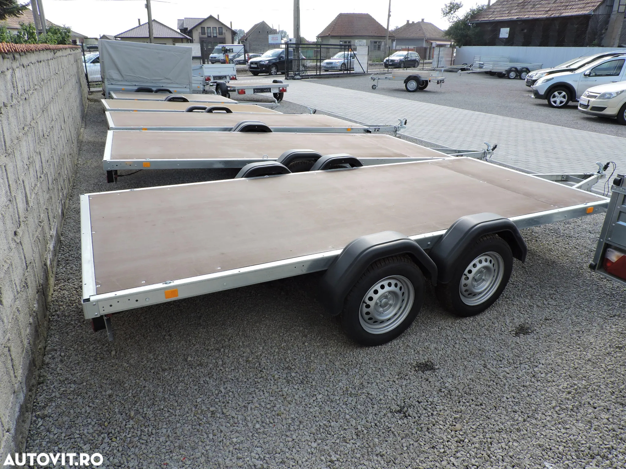 Trailer Europe ALFA -1,2 AXE ,Arc de foi,Al,750-3500kg - 18