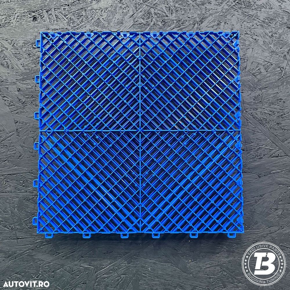 Pardoseala Modulara pentru Garaj si Ateliere Detailing - Albastru - 14