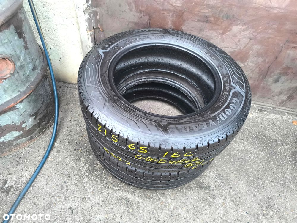 215/65R16C 16 C 109/107T Opony Całoroczne Wielosezonowe GOODYEAR VECTOR 4SEASONS CARGO 5,5mm Legnica ALU-RAD 22r. 215/65 - 4