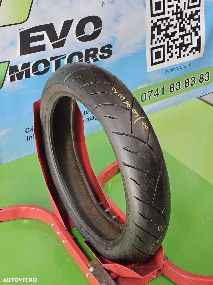 Anvelopa Moto 120 70 17 Maxxis SuperMax St C2389 Cauciuc Fata - 2