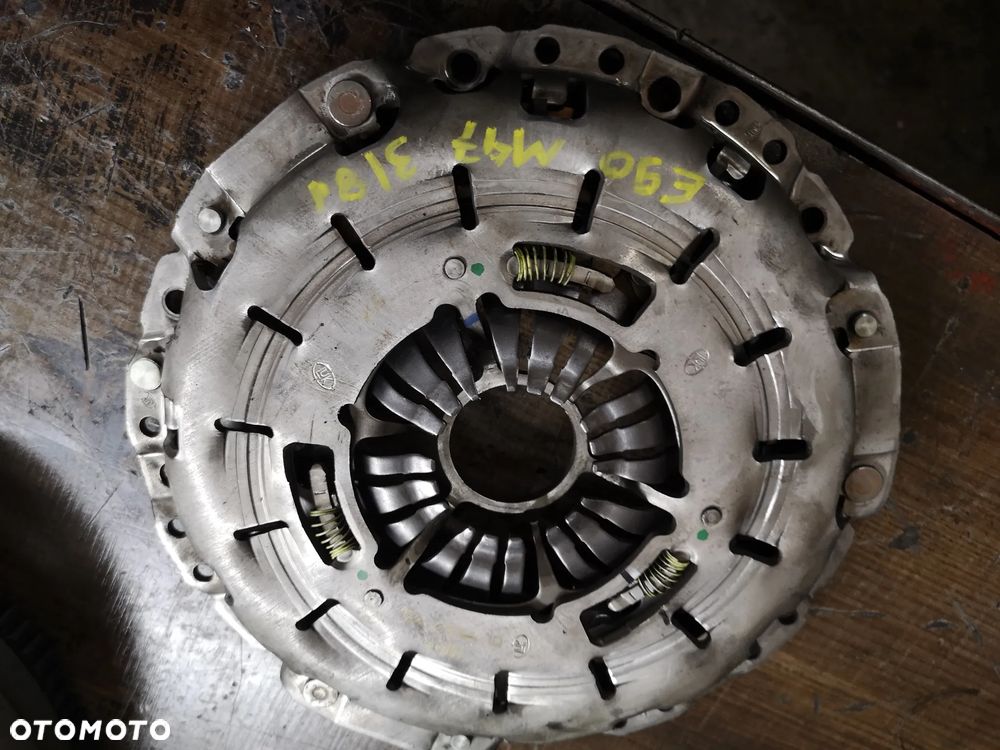 SPRZĘGŁO KOMPLET KOŁO ZAMACHOWE DWUMASA TARCZA DOCISK BMW E90 E87 E60 2.0d M47N2 122/163 KONI JAK NOWE - 11