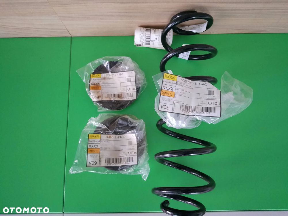 5Q0511121AC Oryginalna Sprężyna śrubowa - 1