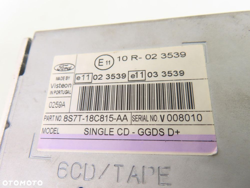 RADIO FORD S-MAX I 8S7T18C815AA + KOD - 2