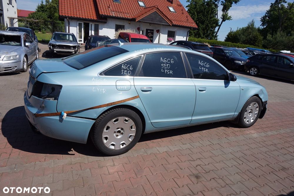 AUDI A6 C6 SEDAN 2004 LY5R 3.0 TDI BMK 225KM GZW NIEBIESKI na części - 6