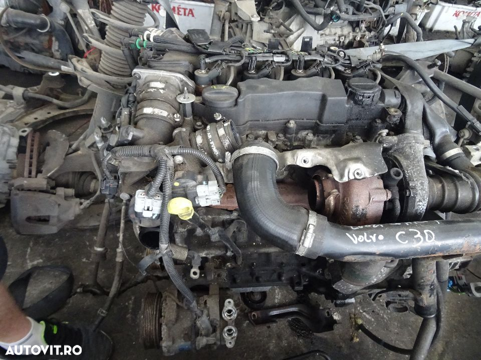 Motor Volvo C30 1.6 Diesel 80 KW 109 CP D4164T din 2007 fara anexe - 3
