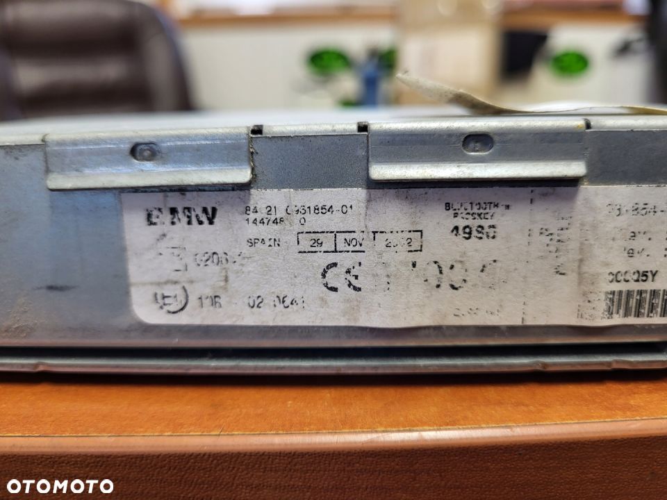 MODUŁ STEROWNIK BLUETOOTH BMW E46 M3 6931854 - 3
