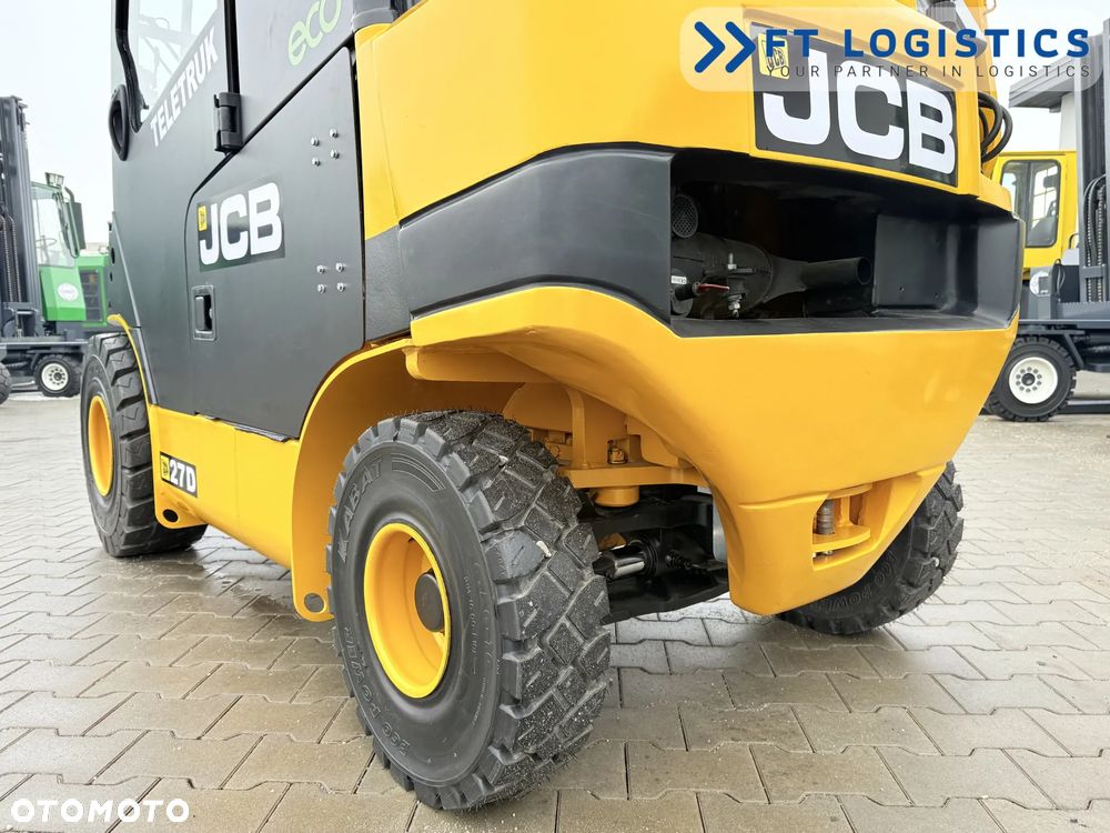 JCB WÓZEK TELESKOPOWY JCB TLT27D / PEŁNA KABINA / 2019 ROK / OGRZEWANIE / PRZESUW BOCZNY - 40