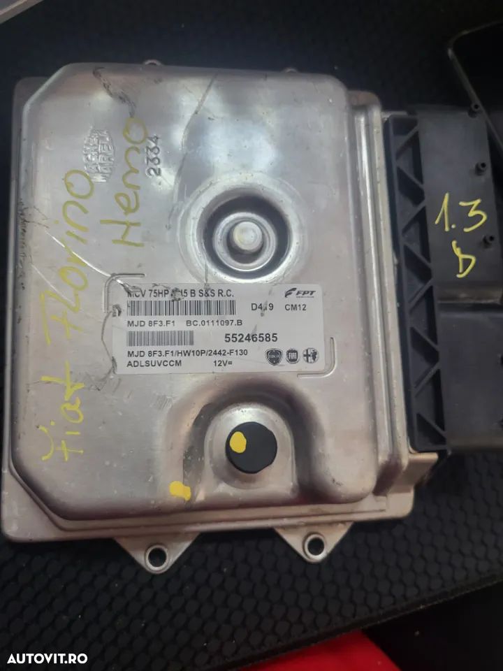 ECU FIAT FLORINO NEMO 1.3D MJD8F3.F1 - 2