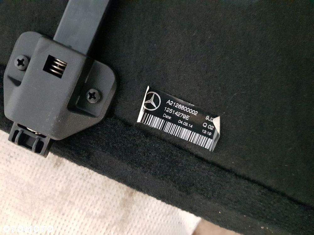 dywan wykładzina bagażnika a2126800002 mercedes e-klasa w212 lift kombi - 9