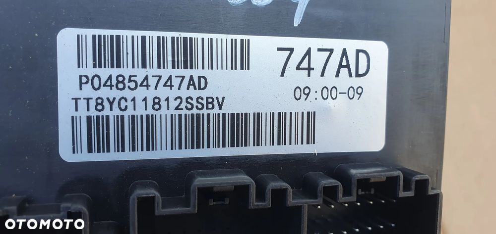 Moduł sterownik skrzyni rozdzielczej reduktora automat Jeep Grand Cherokee IV WK2 3.0 CRD P04854747AD - 4