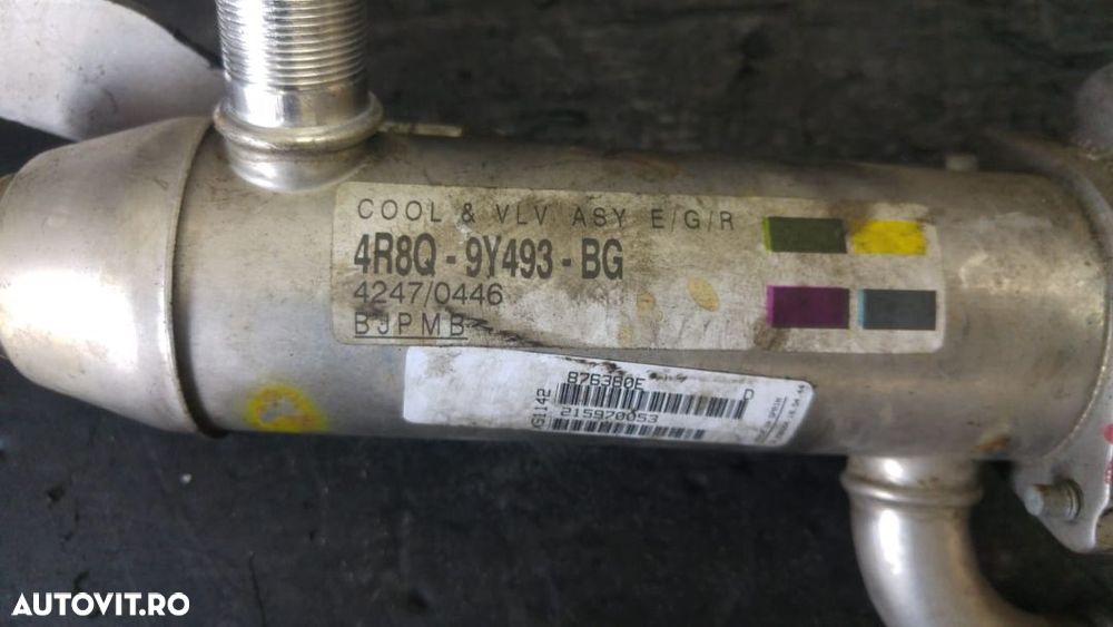 racitor gaze cu egr dreapta  jaguar xf 1 x250 2.7 d eld eld11  4r8q-9y493-bg - 3