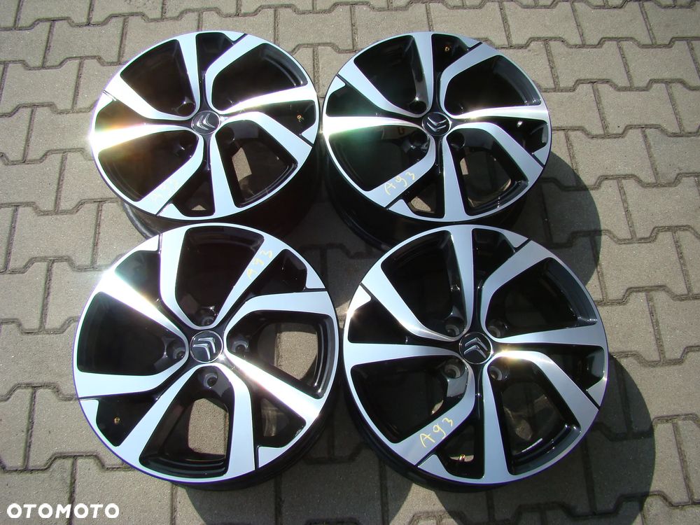 a93 4x108 Citroen Berlingo C3 C4 C5 DS3 DS4 DS5 Picasso Cactus Aircross 6,5jx17 niemontowane - 1