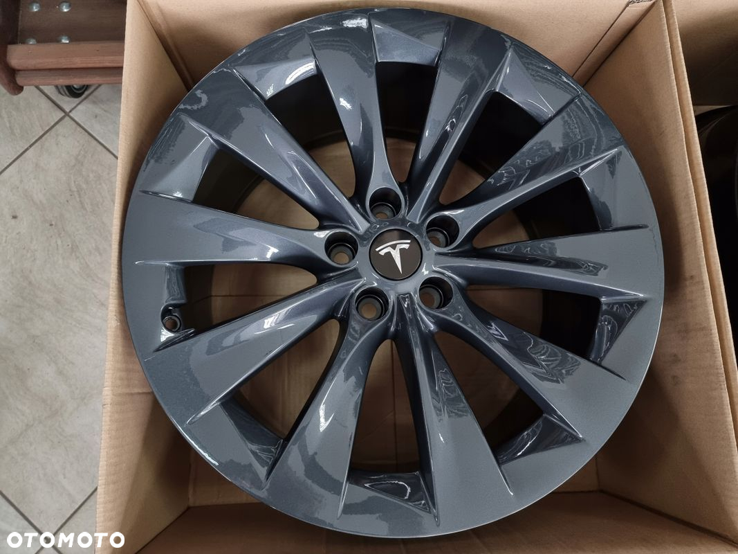 Grafitowe Felgi Aluminiowe Tesla Model X 2015, 2021/20 Cali Czujniki - 5