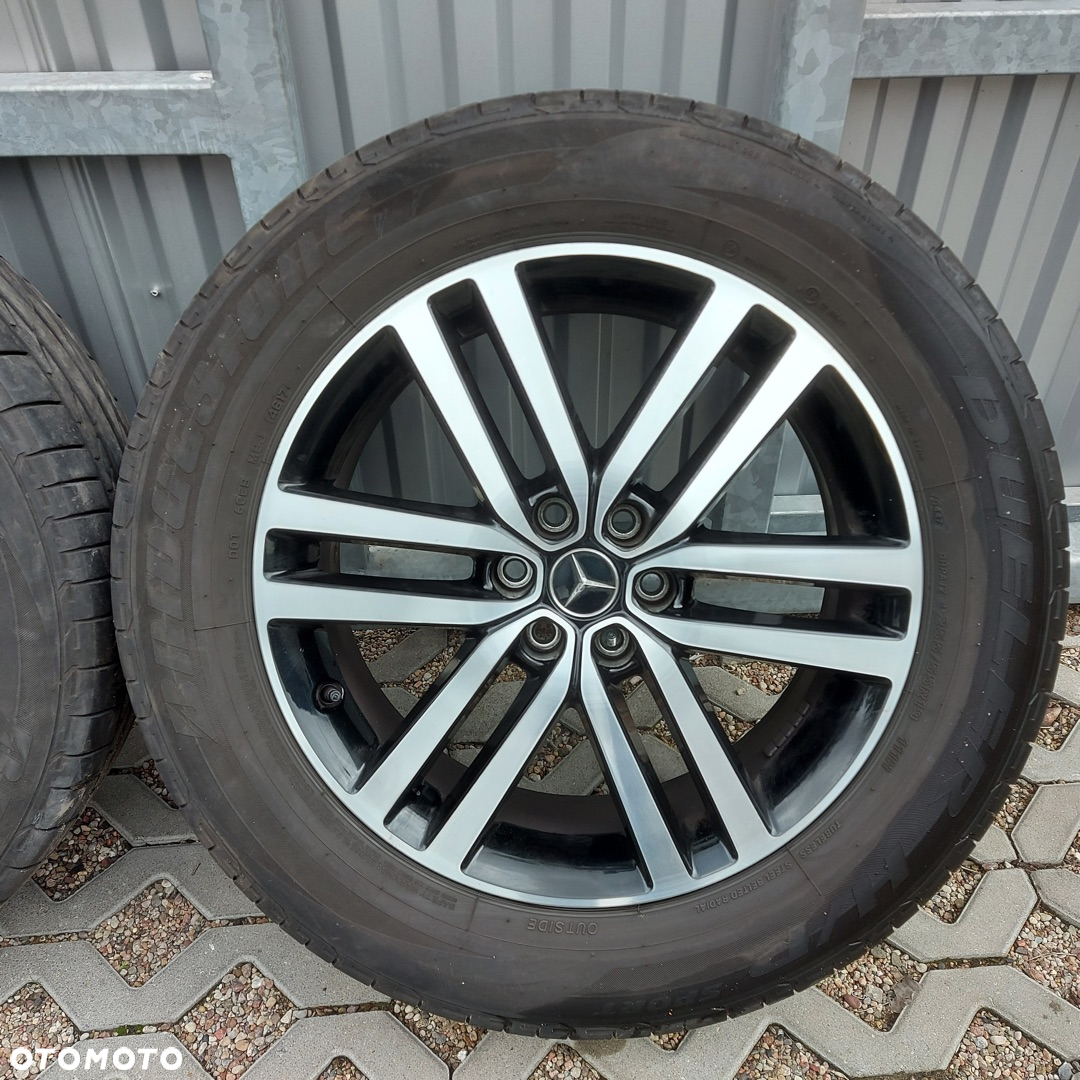 KOLA OPONY FELGI 19 KOMPLET MERCEDES X W470 LETNIE ORYGINAL DEMONTAZ 6X114,3 ET50 N84901 - 5