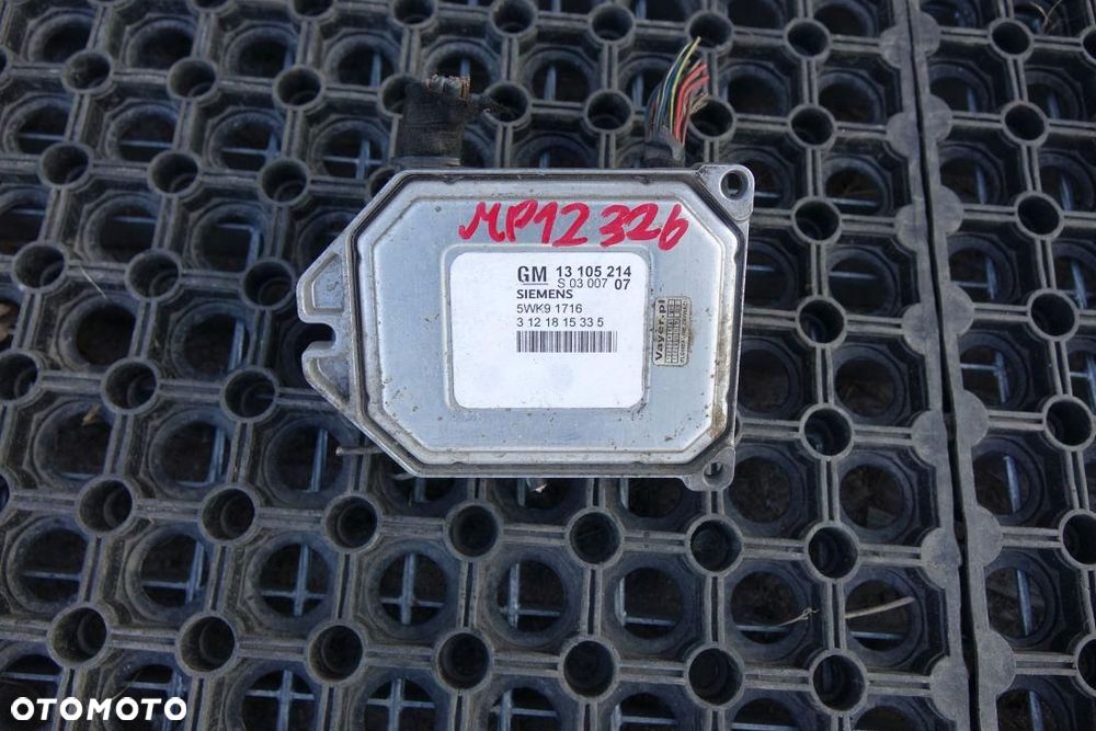 STEROWNIK SILNIKA KOMPUTER OPEL MERIVA A 1.8 13105214 - 1