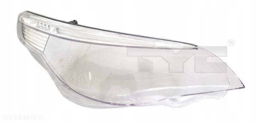Klosz Szklo plastik reflektor Bmw 5 e60 e61 03-07 - 1