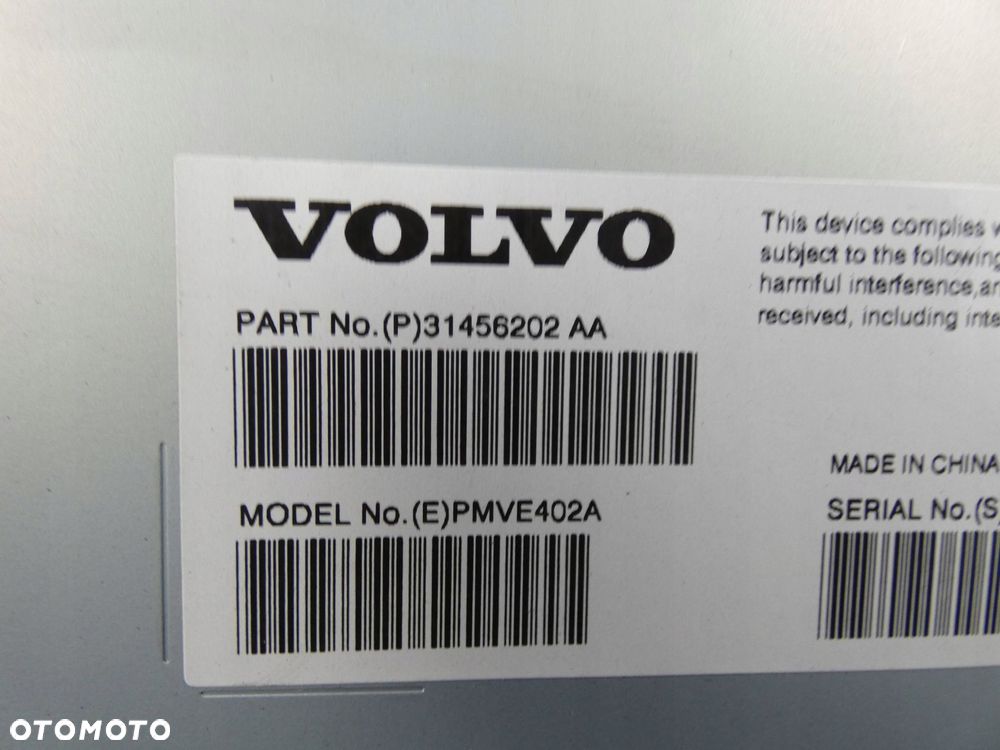 VOLVO XC90 II XC60 II V90 V60 WZMACNIACZ AUDIO RADIA - 3