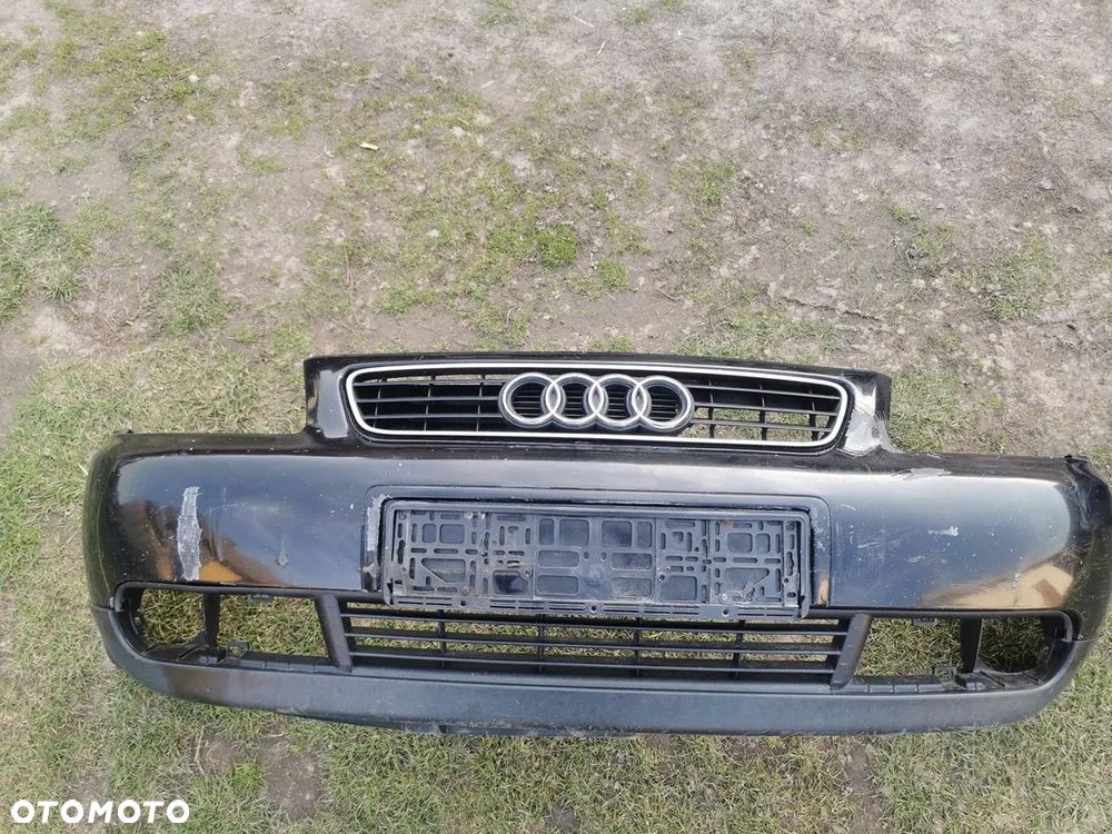 AUDI A3 8L 96-03 ZDERZAK PRZÓD PRZEDNI LIFT CZARNY  WYSYŁKA - 8