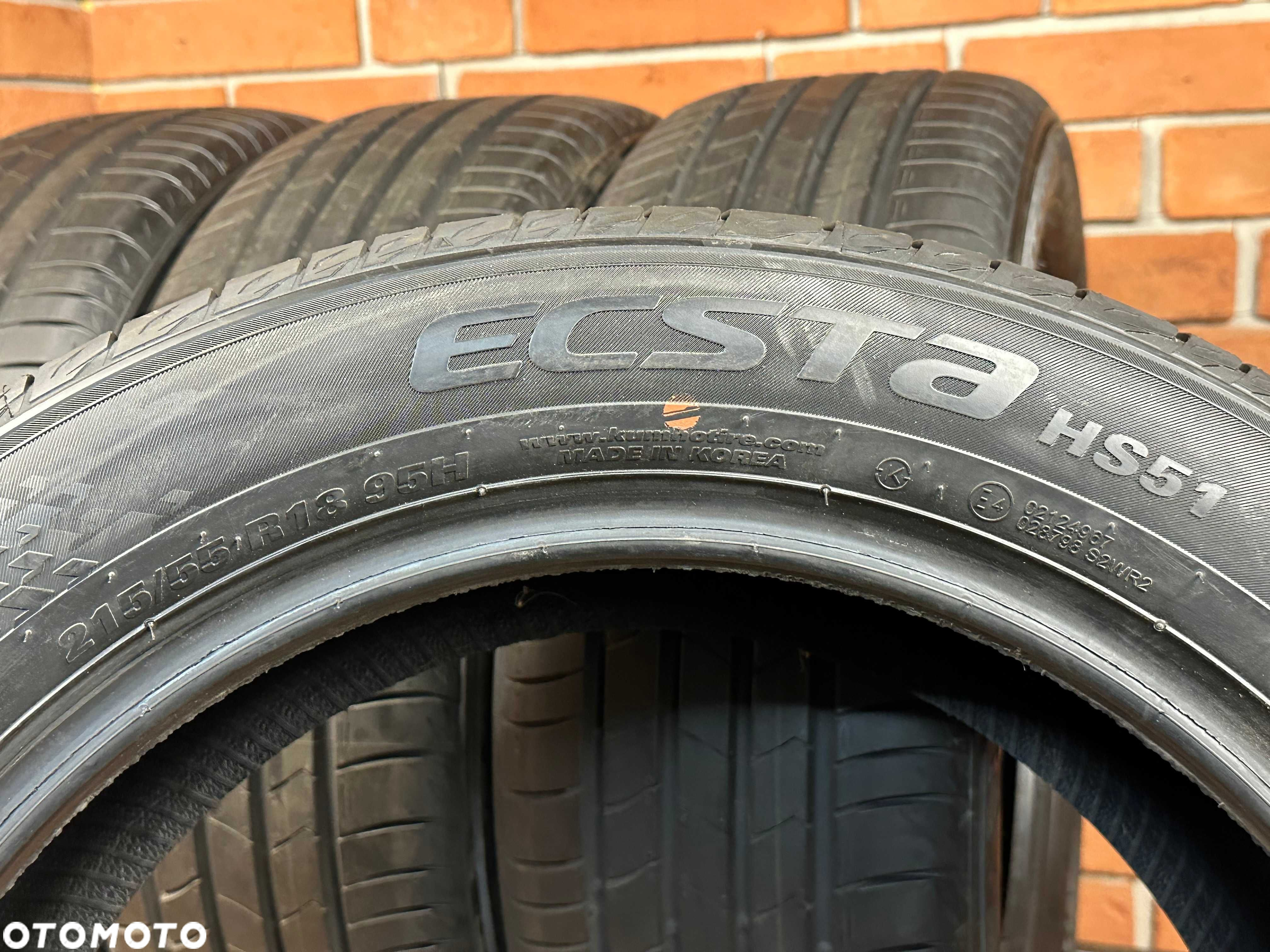 Opony Kumho ECSTA 215/55R18 95V DEMO 2023 - 8