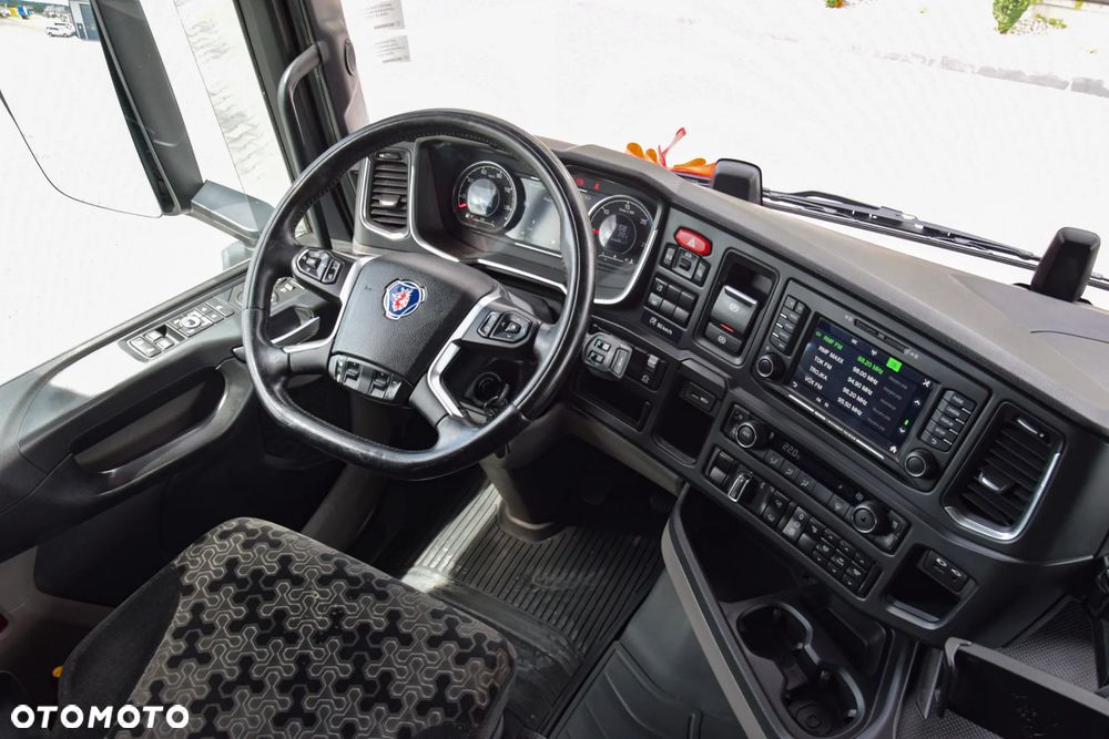 Scania 500S / FULL AIRMATIC / HYDRAULIKA / RETARDER / KLIMATYZACJA POSTOJOWA / ACC / KLIMA / 2 ZBIORNIKI PALIWA / FULL LEDY / FULL SPOILERY / SERWISOWANA / SPROWADZONA - 28