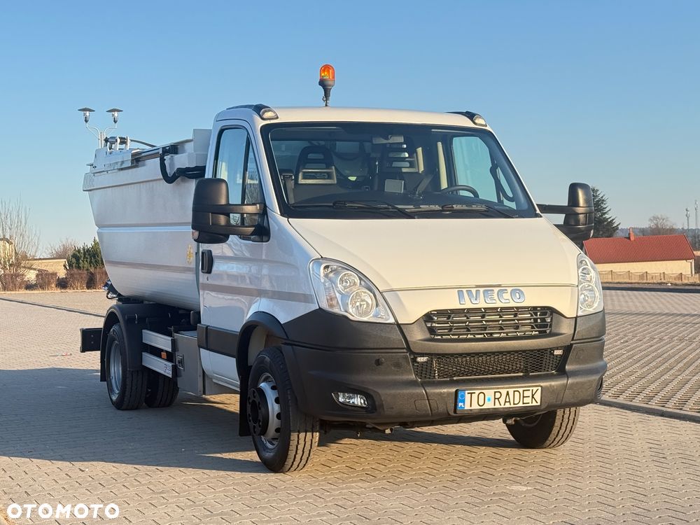 Iveco DAILY 72-180 180KM * Śmieciarka QUBE *Wywrotka / Zgniatarka/Idealny Stan !!! - 10