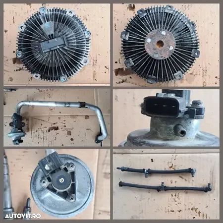 Anexe Ford Ranger Mazda BT-50 2,5 tdci 2007-2009 cod motor WLAA turbina galeri evacuare racitor de gaze alternator pompa vacuum servo galerie admisie clapeta acceleratie joja ulei corp terfmostat electromotor injectoare - 9