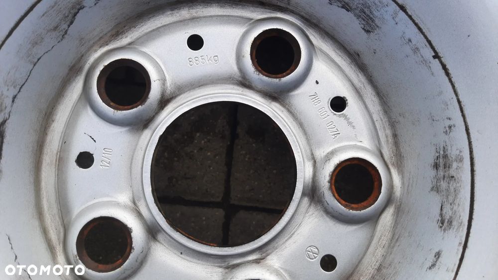 FELGI STALOWE VW T5 T6 16" 7H8601027A 5x120 na sztuki - 4