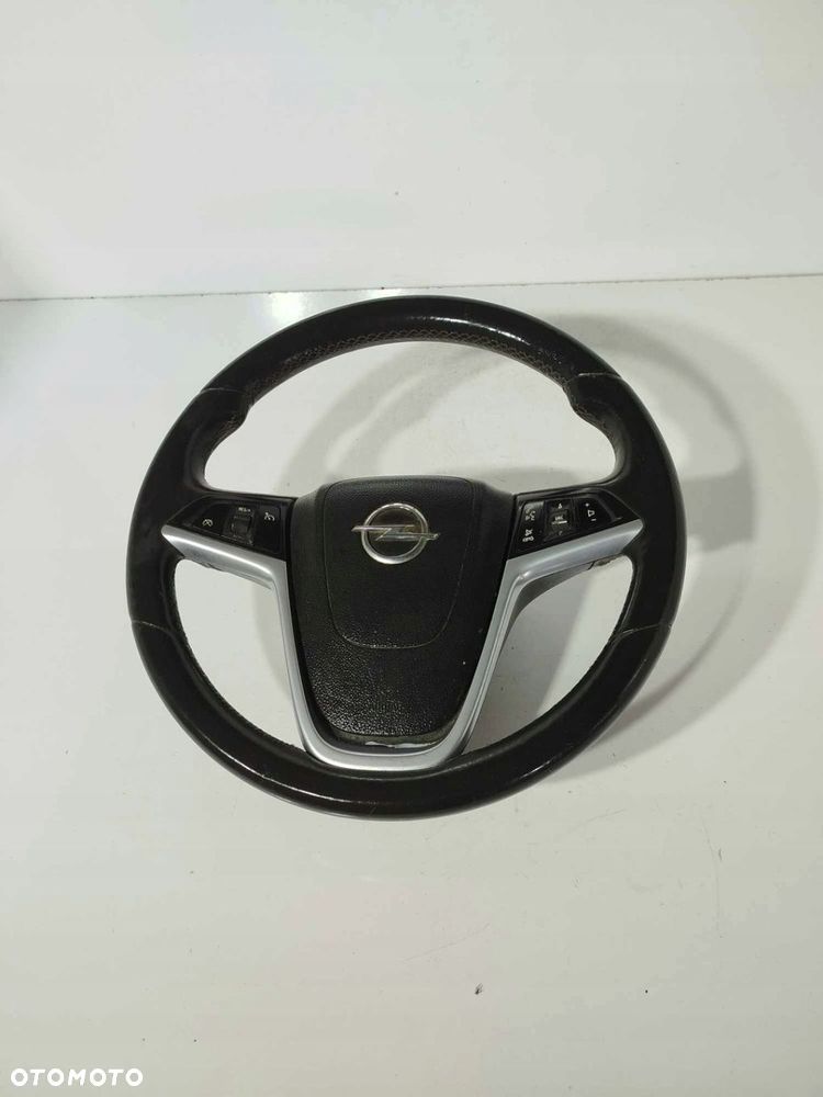 KIEROWNICA MULTIFUNKCYJNA SKÓRA AIRBAG OPEL INSIGNIA 08-13 - 7