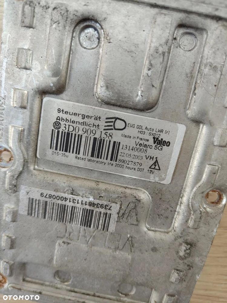 PRZETWORNICA XENON VW PHAETON TOUAREG 3D0909158 3D0909157 - 2