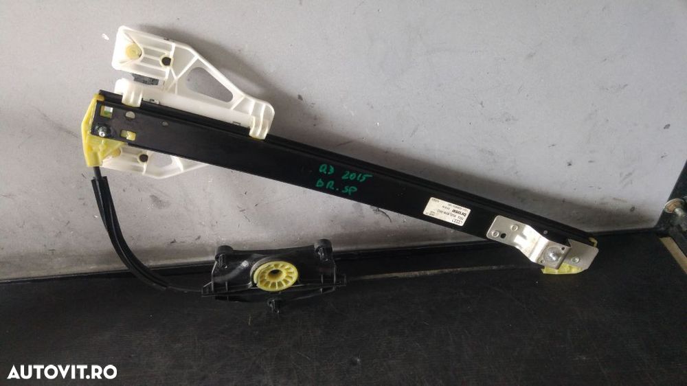 Macara geam electric dreapta spate audi q3 8u 8u0839462 - 1