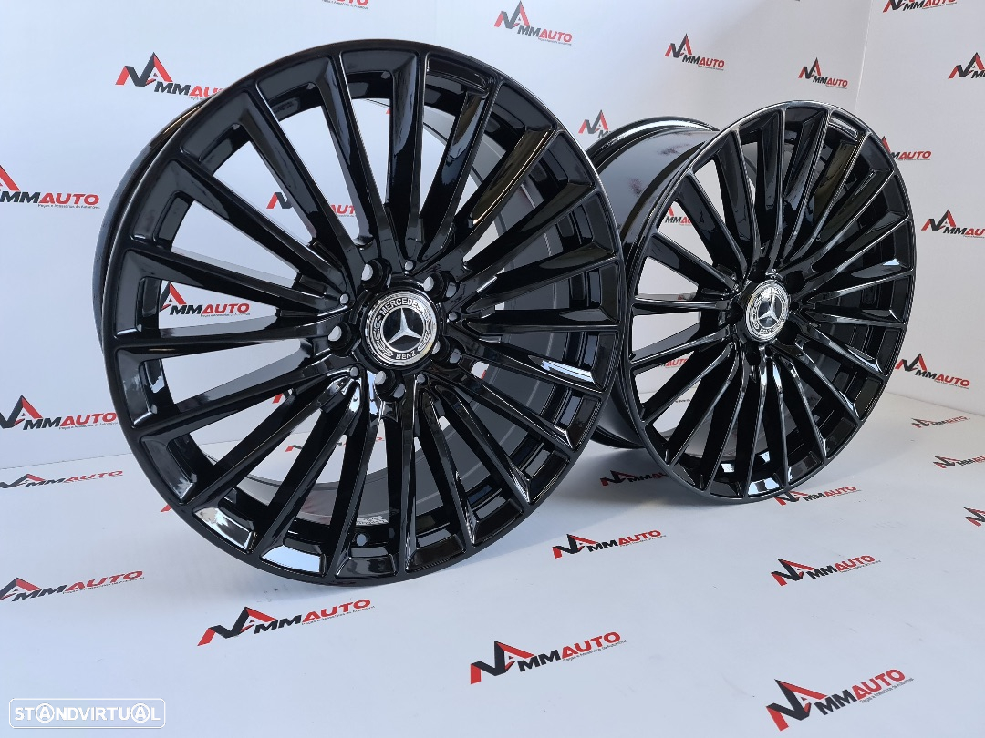 Jantes Mercedes C W206 AMG Preto Brilho 17 - 2