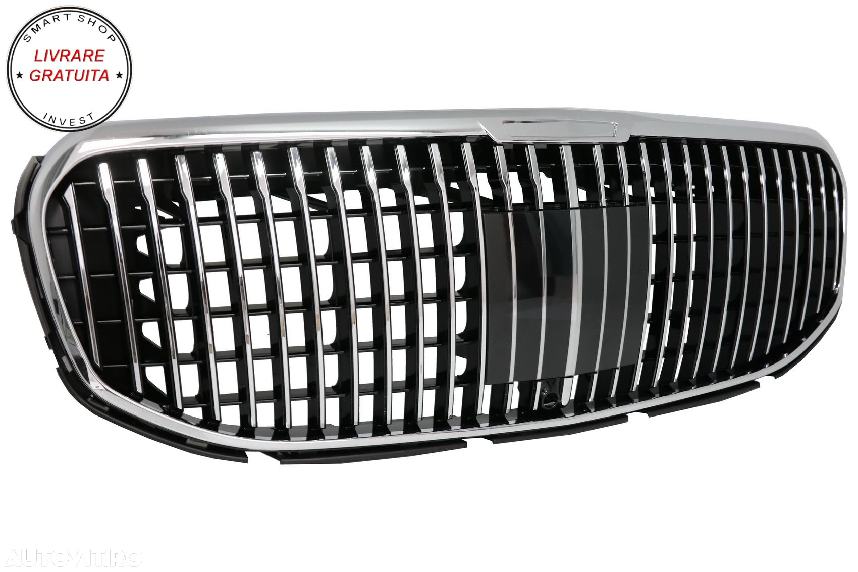 Grila Centrala Mercedes GLS SUV X167 (2019-2023) M Look Crom- livrare gratuita - 2