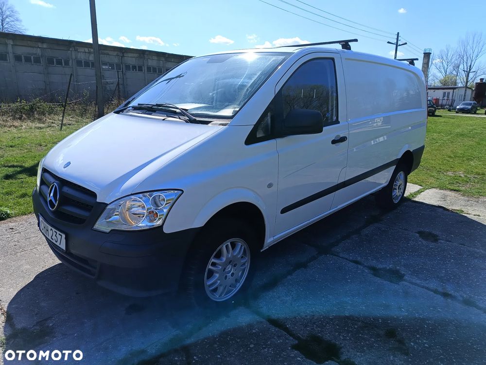 Mercedes-Benz VITO 2.1 diesel 163kM automat, WERSJA LONG L2H1, NAPĘD 4X4! GWARANTOWANY PRZEBIEG! SUPER STAN, 2014 rok, BEZ WKŁADU FINANSOWEGO! - 2