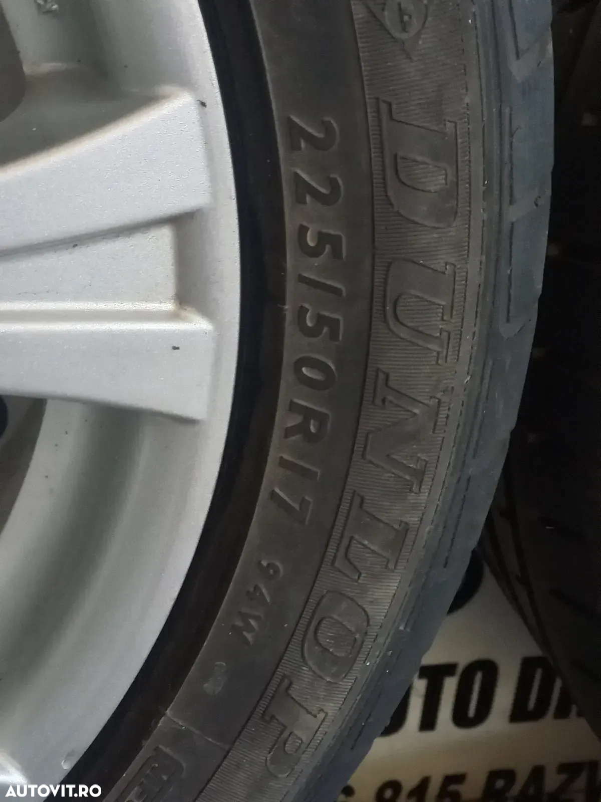 Set Jante Aluminiu R17 Toyota Avensis Corolla Corolla Verso Etc. 5x114.3 Hyundai Tucson Kia Etc. 225/50R17 - 10