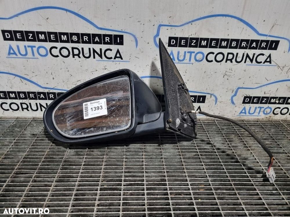 Oglinda stanga Nissan Qashqai 2007 - 2010 4 Usi Platinum Silver Ky0 (1393) Rabatabile ... - 2