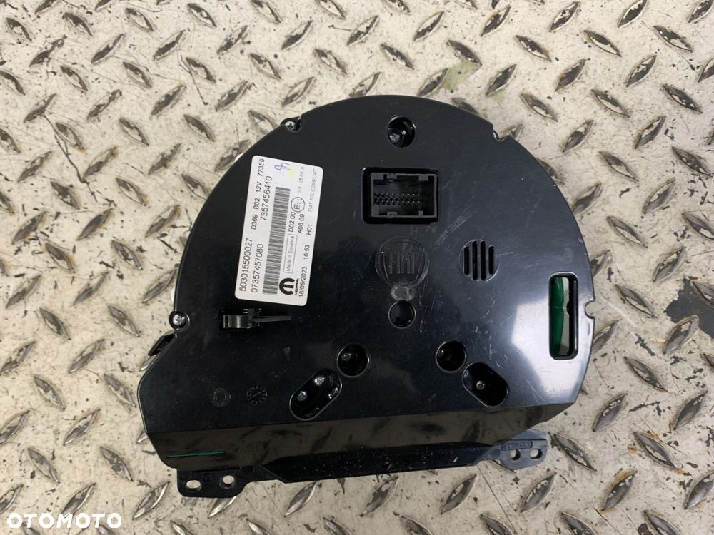 NOWY ORYGINALNY LICZNIK ZEGARY FIAT 500 LIFT 15-24 7357456410 - 3