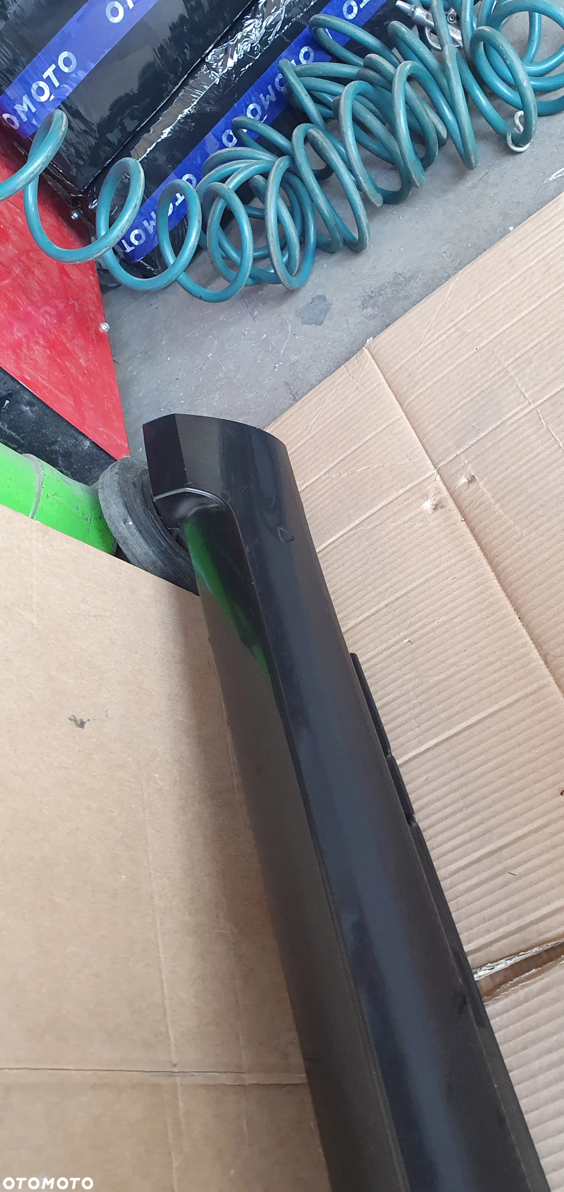 Listwa progowa osłona progu zaślepka prawa VW Passat B7 LC8Z 3AA853856 - 5