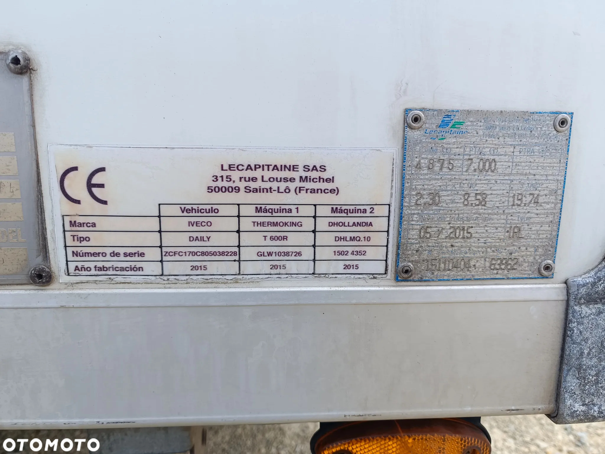 Izoterma 6m/2.15/2.25m , 2015r (podramka 86cm) - 7