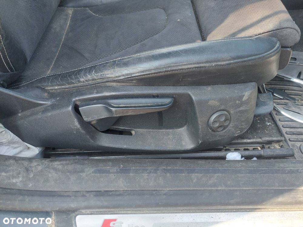 FOTELE KOMPLET LEWY PRAWY KANAPA TYŁ + BOCZKI AUDI A5 8T SLINE - 5