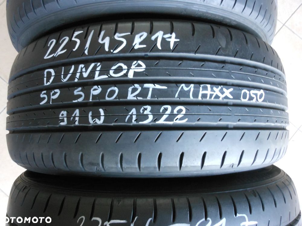Opony 225/45r17 dunlop sp sport maxx 050 6,3mm  lato komplet - 4