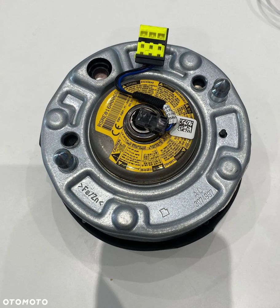 BMW F10 F20 F21 F30 F31 F32 AIRBAG PODUSZKA POWIETRZNA KIEROWCY CZARNY ZNACZEK LOGO NOWY ORYGINAŁ - 7