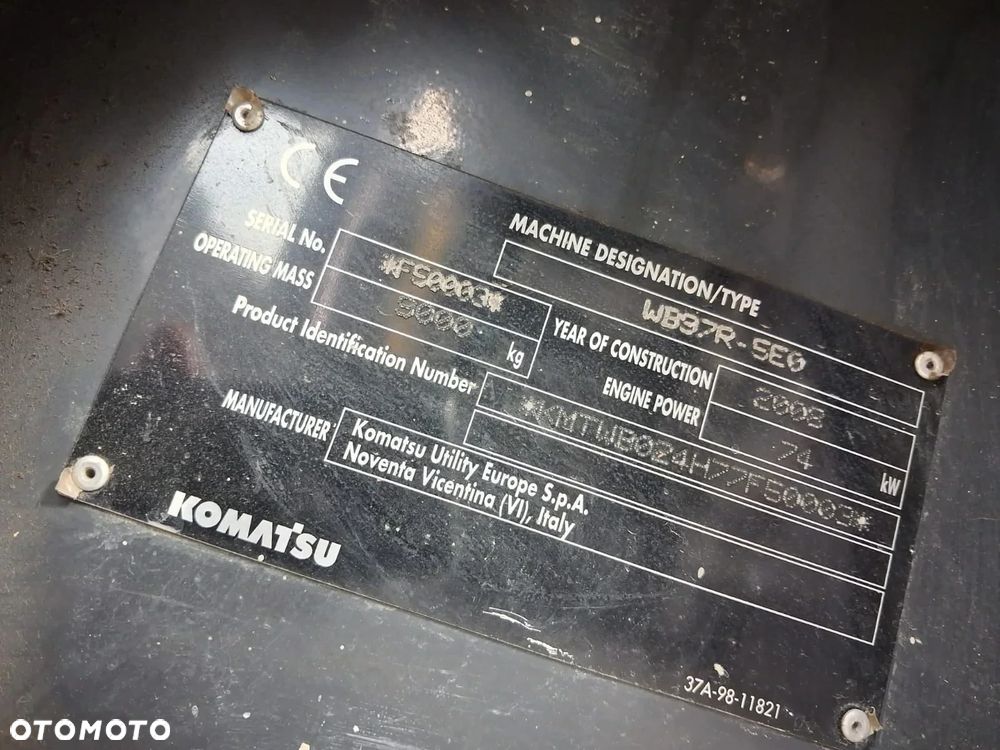Komatsu WB97R-5E0 - 9
