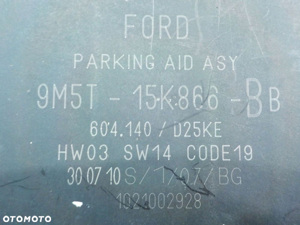 FORD KUGA MK1 I 2.0 TDCI 10r 5D modul parkowania PDC 9M5T-15K866-BB - 4