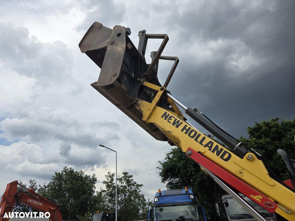 New Holland B110C, 2020, 5.117h, 110 CP, Cupa multifunctionala 4x1 cu furci, Brat excavare extensibil, fara aer conditionat, CE, lung 5,8m, latime 2,3m, Masa operatinala 8tone, Adancime  sapare 6m, posibil leasing 4 ani-PROMOTIE 39.900 EUR+Tva - 20