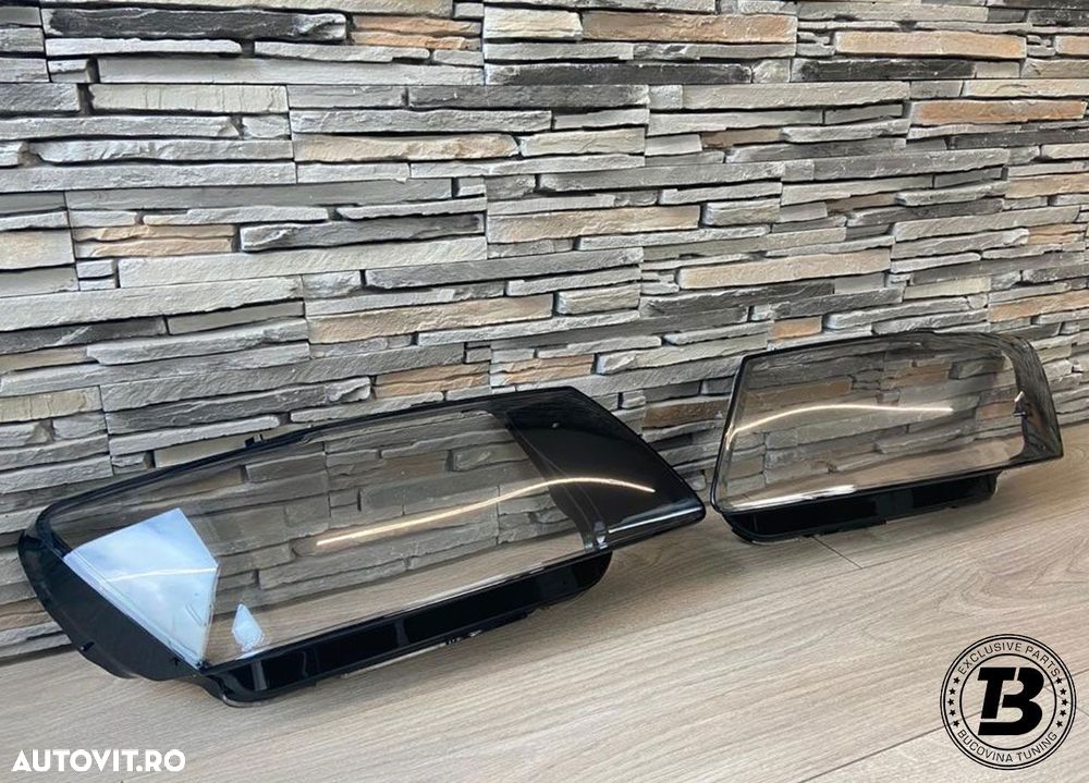 Sticle Faruri compatibile cu Audi Q5 8R Facelift - LICHIDARE STOC - 3