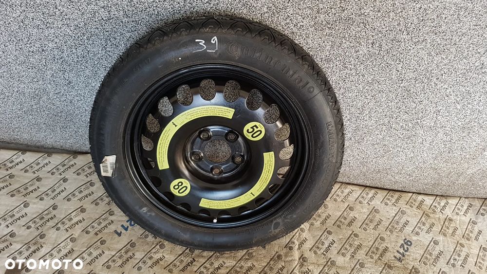 KOŁO DOJAZDOWE MERCEDES A B C KLASA 5X112  155/70R17 AUDI A4 B7 B8 - 1