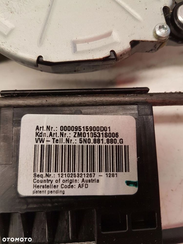MECHANIZM OPARCIA FOTELA AUDI A6 C7 A7 5N0881880Q - 4