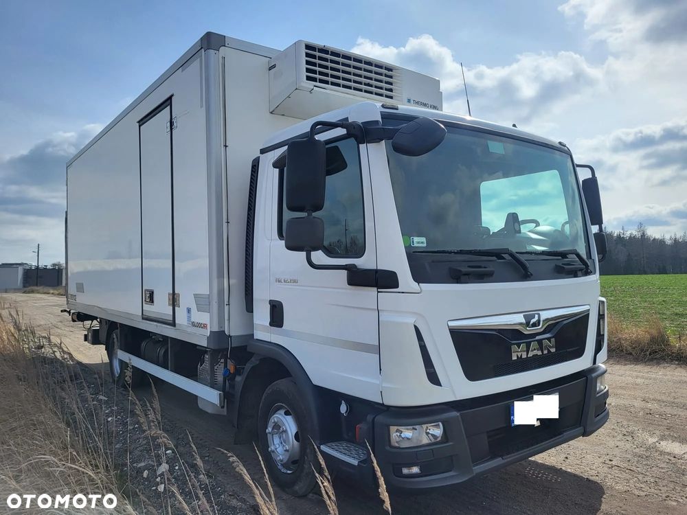 MAN TGL 12.190 Izoterma 2017r Chłodnia Mroźnia agregat 2x parownik poduszki KLIMA 230V - 1